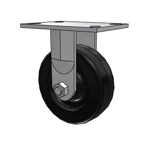 Albion 6"x2" Phenolic Rigid Caster – 1200 lb