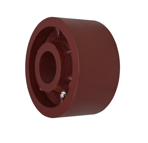 Durastar 6" x 3" Ductile Steel Wheel, 6000 lbs Capacity and 1-15/16" Plain Bore Durastar