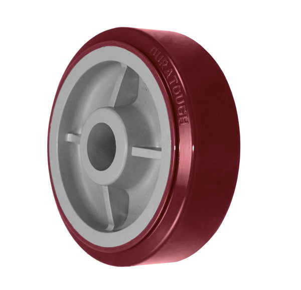 Durastar 6" x 3" DURATOUGH Hi-Tech â€šÃ„Ã£â€šÃ„Ã£Polyurethane on Polyolefin Wheel, 1400 lbs Capacity and 1-15/16" Plain Bore Durastar
