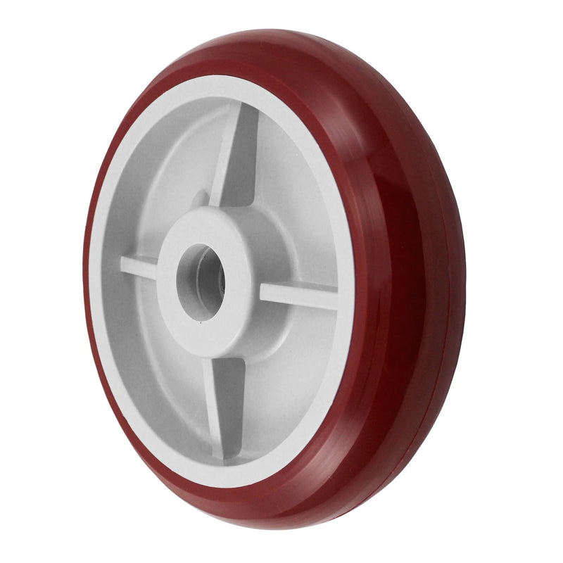 Durastar 8" x 2" DURATOUGH Hi-Tech â€šÃ„Ã£â€šÃ„Ã£Polyurethane on Polyolefin Donut Wheel, 1000 lbs Capacity and 1-3/16" Plain Bore Durastar