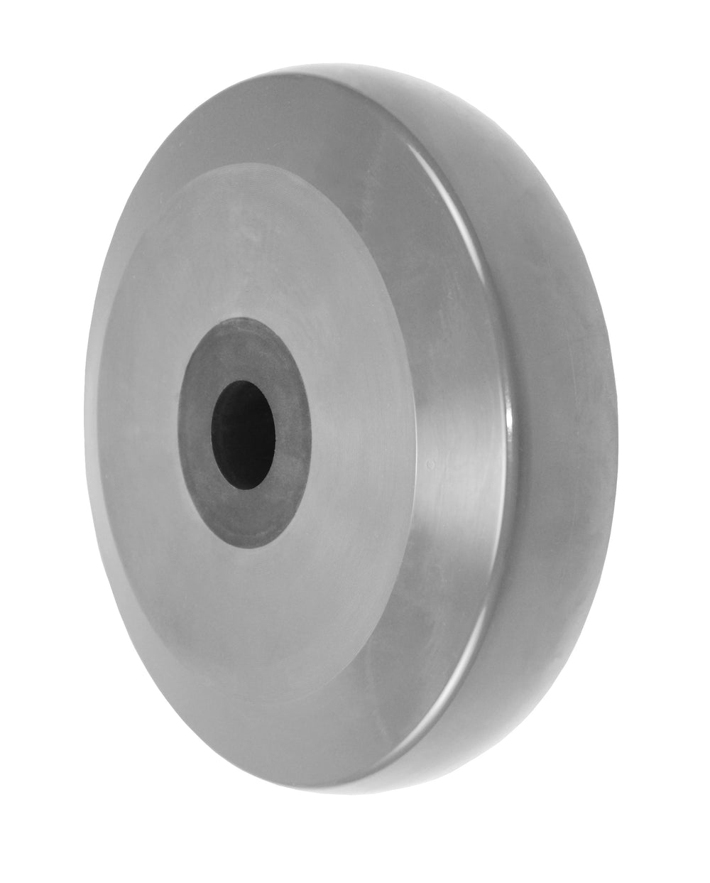 Durastar 8" x 2" Heavy Duty Solid Polyurethane on Glass-filled Nylon Wheel, 2100 lbs Capacity and 1-3/16" Plain Bore Durastar
