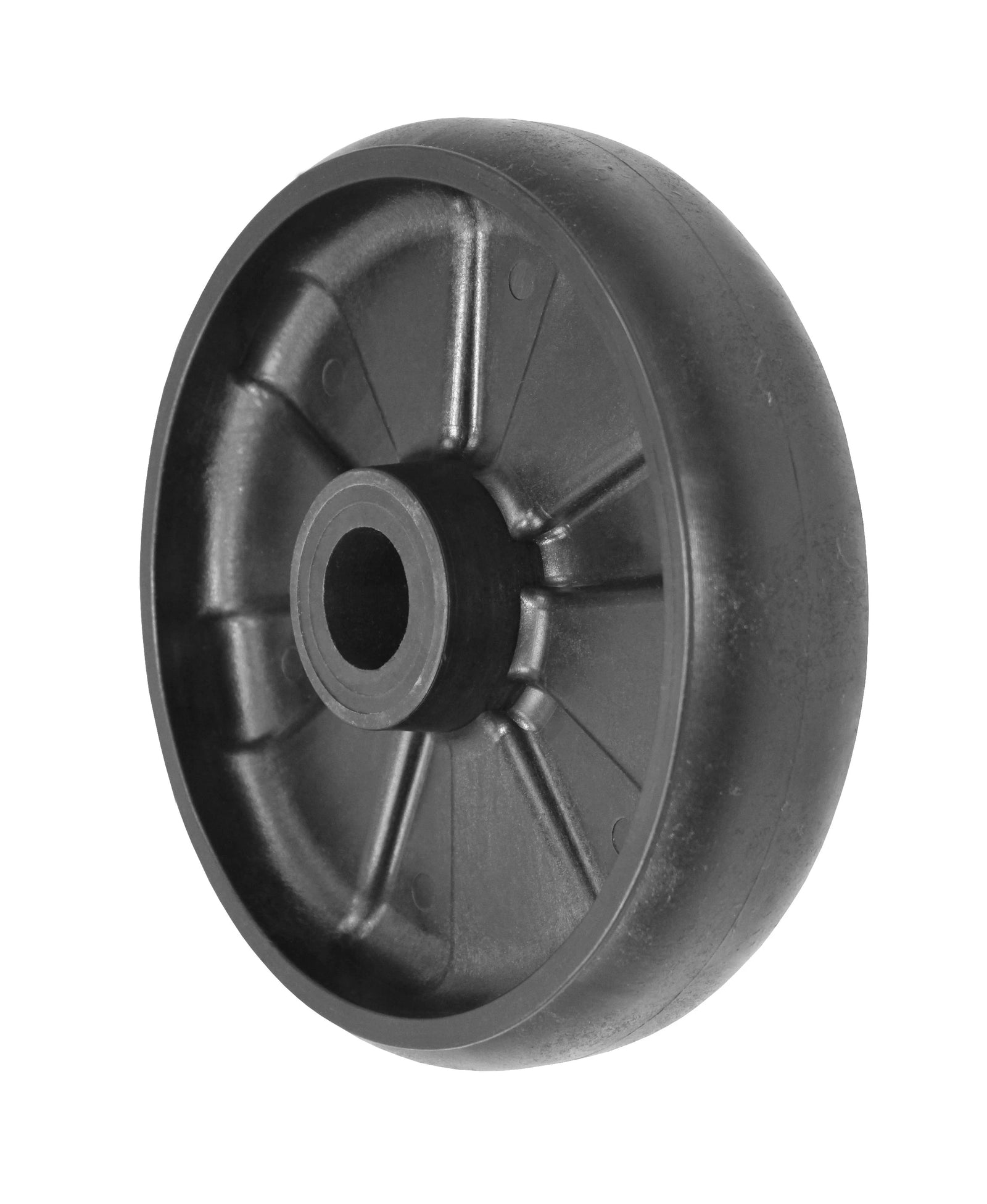 Durastar 8" x 2" Glass-filled Nylon Wheel, 1400 lbs Capacity and 1-3/16" Plain Bore Durastar
