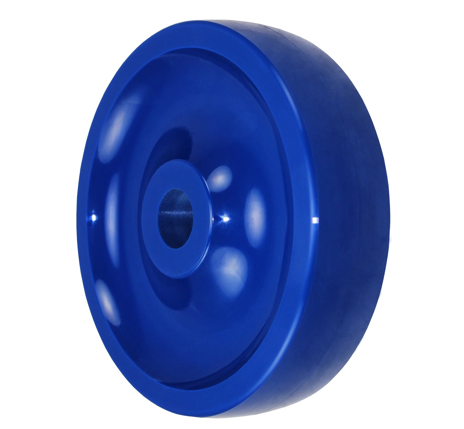 Durastar 8" x 2" Solid Polyurethane Wheel, 1400 lbs Capacity and 1-3/16" Plain Bore -  | CasterHQ