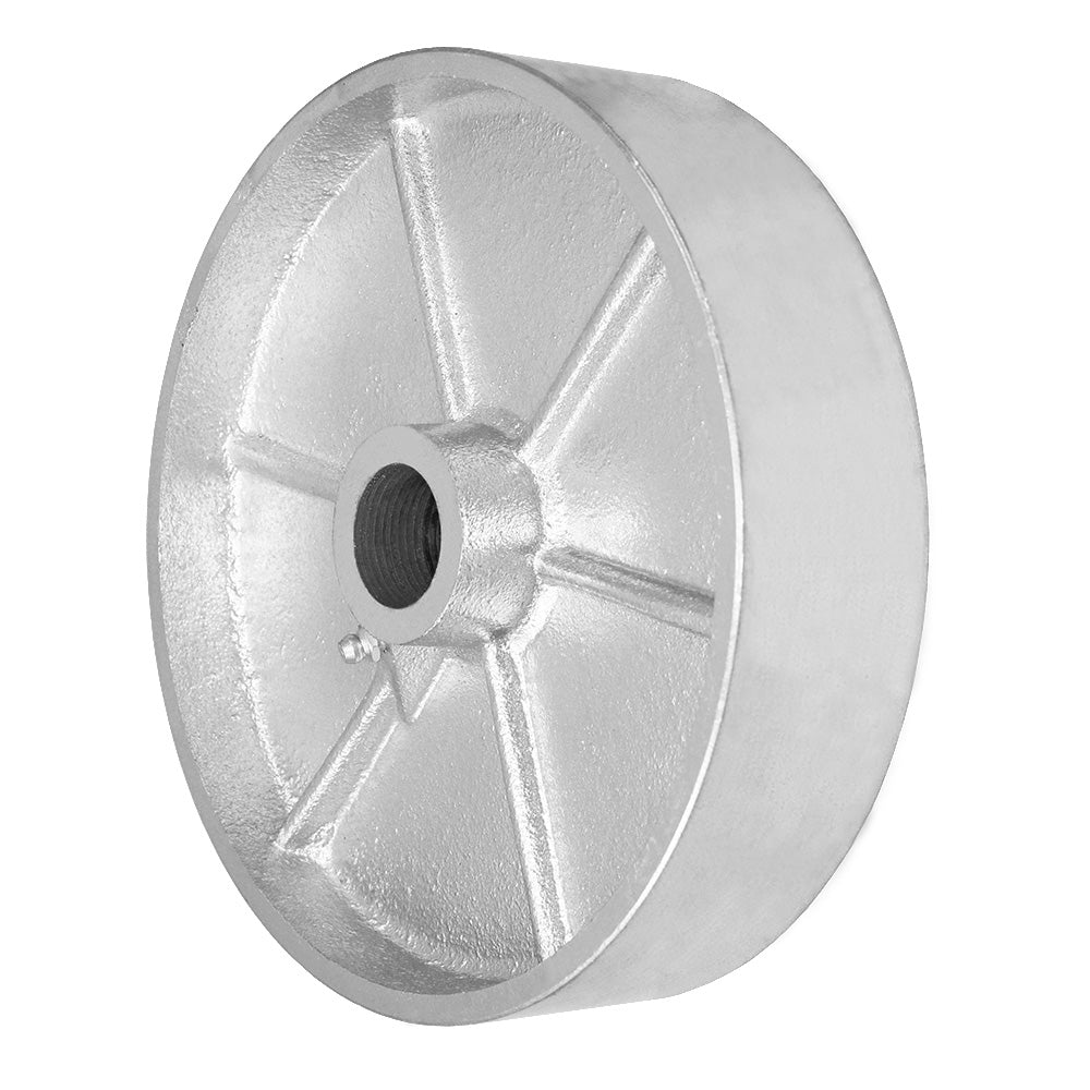 Durastar 8" x 2" Semi-Steel Wheel, 1400 lbs Capacity and 1-3/16" Plain Bore Durastar