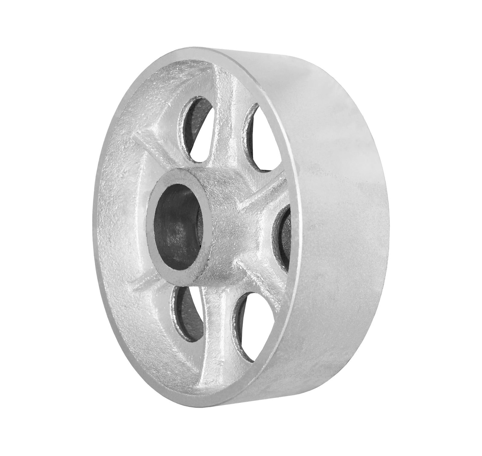 Durastar 8" x 2-1/2" Semi-Steel Wheel, 1800 lbs Capacity and 1-15/16" Plain Bore Durastar