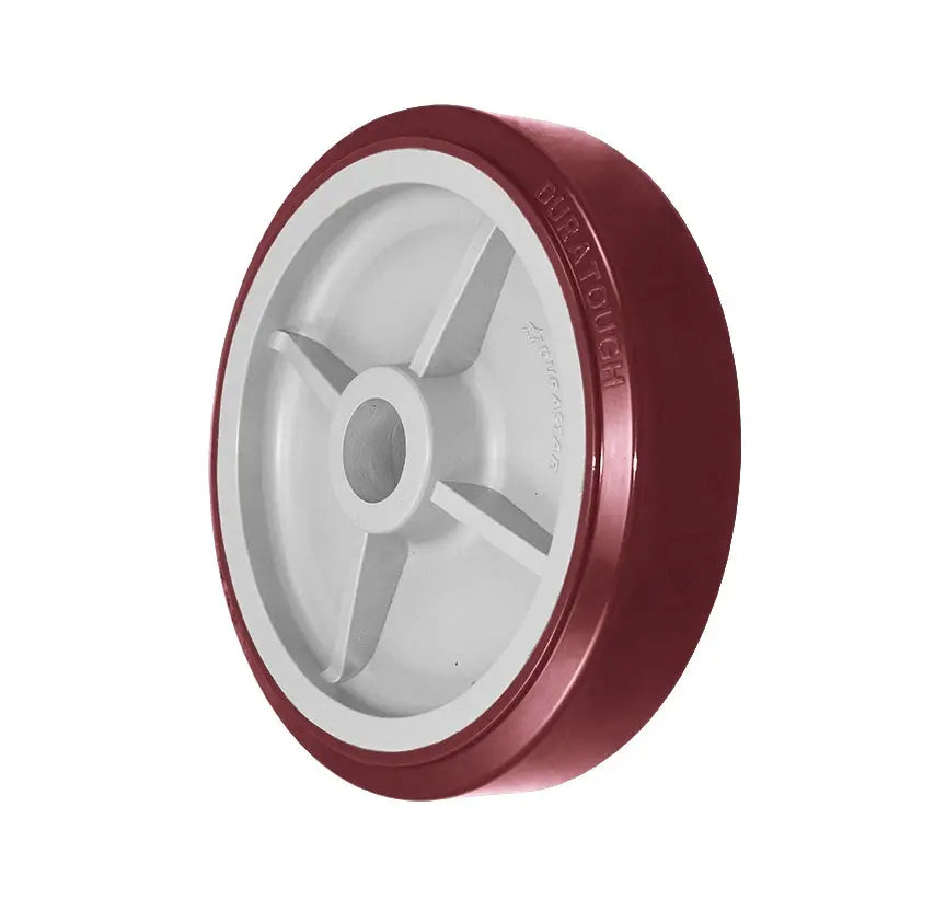 Durastar 8" x 3" DURATOUGH Hi-Tech â€šÃ„Ã£â€šÃ„Ã£Polyurethane on Polyolefin Wheel, 1500 lbs Capacity and 1-15/16" Plain Bore -  | CasterHQ