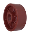 8" x 2.5" Ductile Iron Caster Wheel – 1" Roller Bearing, 2500 lb Capacity | Part #825DS25R