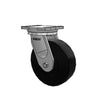 Albion Casters 10" x 3"  Industrial Line - Super Duty Nylon Caster -BBL Trionix with 7.5" x 6.5" Plate - Heavy-Duty Load Capacity Model 94NX10528SBBL Albion-Casters