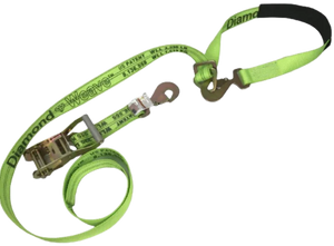 3,333 lb Heavy-Duty Axle Strap Combo 2" x 10' Diamond Weave