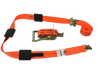 A-2X11RHOAIRCS-DW Heavy-Duty Wheel Strap – 2" x 10' with 3 Rubber Tread Grabs, 2000 lbs Load Capacity, Secure Ratchet Fastening SAFE 'N SECURE LLC