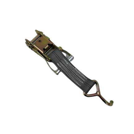 A-2X11RMLLERCS-DW Heavy-Duty Ratchet Tie Down with Miller Hooks - 2 Inch x 11 Feet, 3333 lbs Load Capacity SAFE 'N SECURE LLC