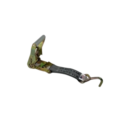 A-2X11RMLLERCS-DW Heavy-Duty Ratchet Tie Down with Miller Hooks - 2 Inch x 11 Feet, 3333 lbs Load Capacity SAFE 'N SECURE LLC