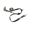 A-2X11RMLLERCS-DW Heavy-Duty Ratchet Tie Down with Miller Hooks - 2 Inch x 11 Feet, 3333 lbs Load Capacity SAFE 'N SECURE LLC