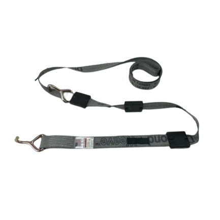 A-2X11RMLLERCS-DW Heavy-Duty Ratchet Tie Down with Miller Hooks - 2 Inch x 11 Feet, 3333 lbs Load Capacity SAFE 'N SECURE LLC