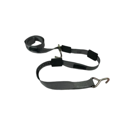 A-2X11RMLLERCS-DW Heavy-Duty Ratchet Tie Down with Miller Hooks - 2 Inch x 11 Feet, 3333 lbs Load Capacity SAFE 'N SECURE LLC