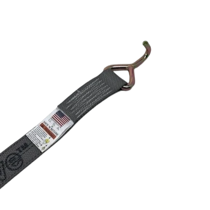 A-2X11RMLLERCS-DW Heavy-Duty Ratchet Tie Down with Miller Hooks - 2 Inch x 11 Feet, 3333 lbs Load Capacity SAFE 'N SECURE LLC