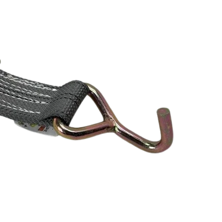 A-2X11RMLLERCS-DW Heavy-Duty Ratchet Tie Down with Miller Hooks - 2 Inch x 11 Feet, 3333 lbs Load Capacity SAFE 'N SECURE LLC