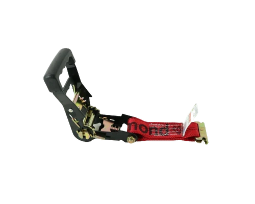 A-2X11RSEH-AUTO-HD 2" x 10' Ratchet Wheel Strap with 2' Grip Sleeve - 2000 lbs Load Capacity, Heavy-Duty Secure Cargo Lashing SAFE 'N SECURE LLC