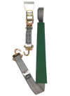 2" x 10' Ratchet Wheel Strap with Low Profile Sleeve – A-2X11RSJLP-DW | Heavy-Duty 3,333 lbs Load Capacity – Secure Cargo with Ease SAFE 'N SECURE LLC