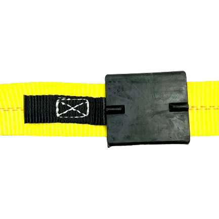 A-2X11RSJRCS-I - Heavy Duty 2" x 11' Car Tie Down with 3 Swivel J Hooks, Rubber Cleats & 3,333 lbs Capacity SAFE 'N SECURE LLC