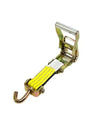 Secure Heavy Loads with A-2X11RSJYTEC-I Ratchet Assembly - 2" x 11' with 3,333 lbs Load Capacity, 3 Swivel J Hooks, and Rubber Cleats SAFE 'N SECURE LLC