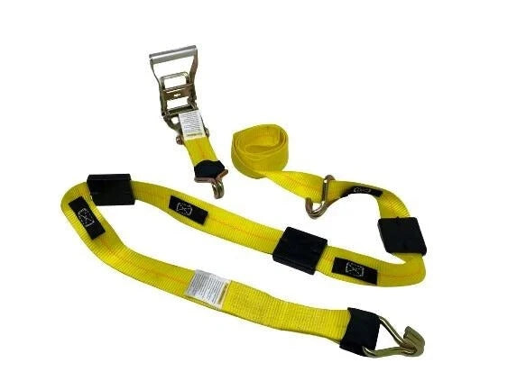 High Load Capacity A-2X11RWHRCS-I: 2" x 11' Ratchet with Wire Hooks & Rubber Cleats - Durable and Reliable for Heavy-Duty Applications SAFE 'N SECURE LLC