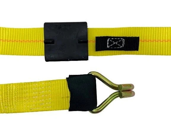 High Load Capacity A-2X11RWHRCS-I: 2" x 11' Ratchet with Wire Hooks & Rubber Cleats - Durable and Reliable for Heavy-Duty Applications SAFE 'N SECURE LLC