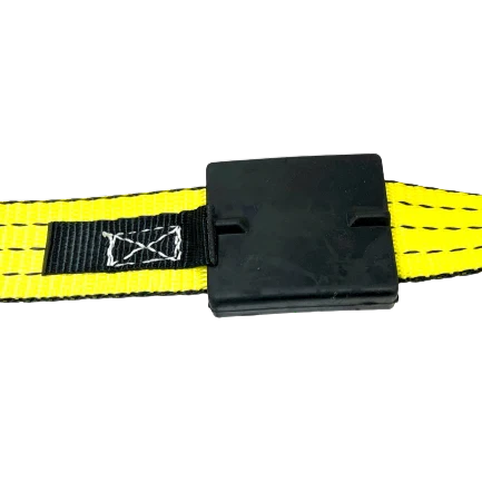 A-2X11RWHYTEC-I Ratchet Strap Assembly – 2" x 11' with 3,333 lbs Load Capacity, Wire Hooks, Rubber Cleats & Stoppers SAFE 'N SECURE LLC