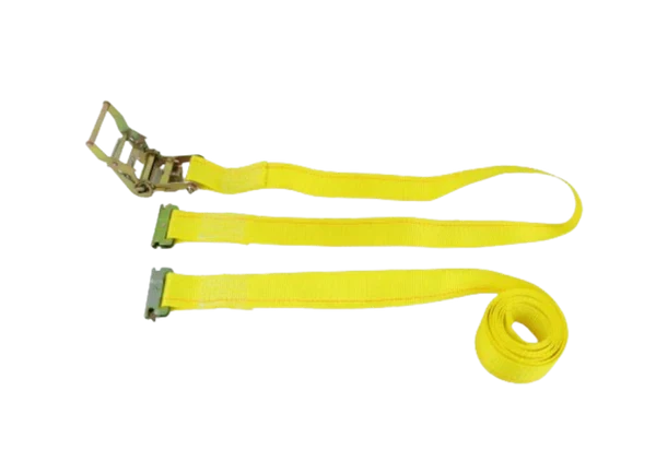 2" x 12' Interior Van Cargo Ratchet Strap with E-Track Fittings - 1,466 lbs WLL CasterHQ