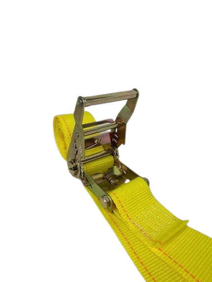 2" x 12' Interior Van Cargo Ratchet Strap with E-Track Fittings - 1,466 lbs WLL CasterHQ