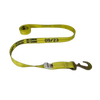 2" x 13' Heavy Duty Gas Cylinder Ratchet Strap with Flat Snap Hooks CasterHQ