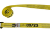 2" x 13' Heavy Duty Gas Cylinder Ratchet Strap with Flat Snap Hooks CasterHQ