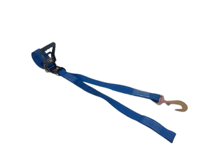 2" x 13' Heavy Duty Gas Cylinder Ratchet Strap with Hook and Bolt Loop CasterHQ