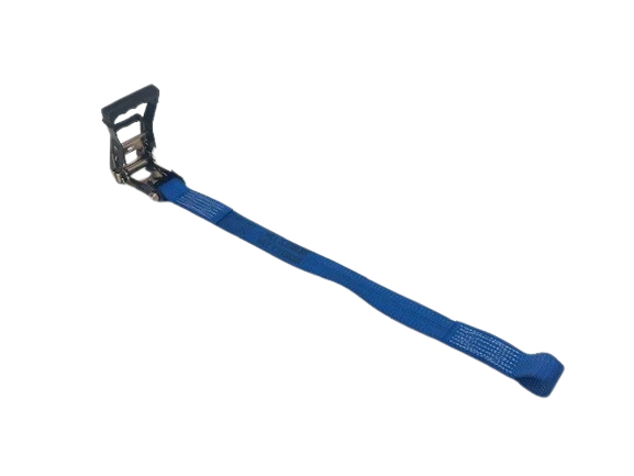 2" x 13' Heavy Duty Gas Cylinder Ratchet Strap with Hook and Bolt Loop CasterHQ