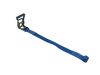 2" x 13' Heavy Duty Gas Cylinder Ratchet Strap with Hook and Bolt Loop CasterHQ