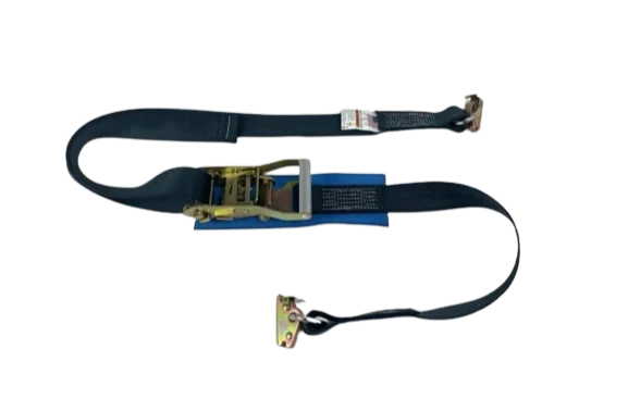 2" x 13' Quick Release Gas Cylinder Ratchet Strap with Heavy Duty O-Ring E-Track Fittings CasterHQ