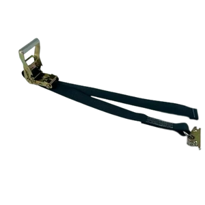 2" x 13' Quick Release Gas Cylinder Ratchet Strap with Heavy Duty O-Ring E-Track Fittings CasterHQ