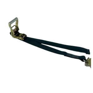 2" x 13' Quick Release Gas Cylinder Ratchet Strap with Heavy Duty O-Ring E-Track Fittings CasterHQ