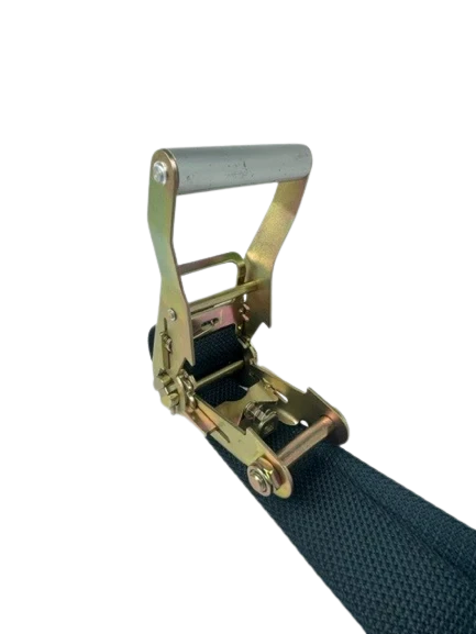 2" x 13' Quick Release Gas Cylinder Ratchet Strap with Heavy Duty O-Ring E-Track Fittings CasterHQ
