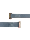 2" x 16' Gray E-Track Ratchet Strap Assembly for Interior Van Cargo Securement - 1,466 lbs WLL CasterHQ