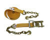 Heavy-Duty Ratchet Strap 2" x 30' - Chain Ends & Grab Hooks Model A-2X30RCE-DW | Secure & Durable Cargo Tying CasterHQ