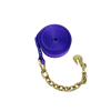 Heavy-Duty Ratchet Strap 2" x 30' - Chain Ends & Grab Hooks Model A-2X30RCE-DW | Secure & Durable Cargo Tying CasterHQ