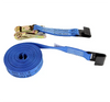 High-Strength A-2X30RFH-DW Ratchet Strap Assembly with Flat Hooks - 30’ x 2” Diamond Weave for Secure Cargo Transport CasterHQ