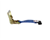 High-Strength A-2X30RFH-DW Ratchet Strap Assembly with Flat Hooks - 30’ x 2” Diamond Weave for Secure Cargo Transport CasterHQ