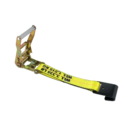 Heavy-Duty 2-Inch x 30-Foot Ratchet Tie Down Straps with Flat Hooks - 3,333 lbs Load Capacity CasterHQ