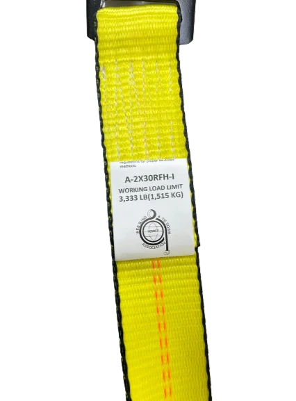 Heavy-Duty 2-Inch x 30-Foot Ratchet Tie Down Straps with Flat Hooks - 3,333 lbs Load Capacity CasterHQ