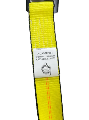 Heavy-Duty 2-Inch x 30-Foot Ratchet Tie Down Straps with Flat Hooks - 3,333 lbs Load Capacity CasterHQ