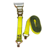 High-Capacity A-2X30RWHK-I Ratchet Strap - 2inch x 30feet with Wire Hooks - Secure Heavy Loads with 3,333 lbs Load Capacity CasterHQ
