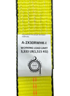 High-Capacity A-2X30RWHK-I Ratchet Strap - 2inch x 30feet with Wire Hooks - Secure Heavy Loads with 3,333 lbs Load Capacity CasterHQ