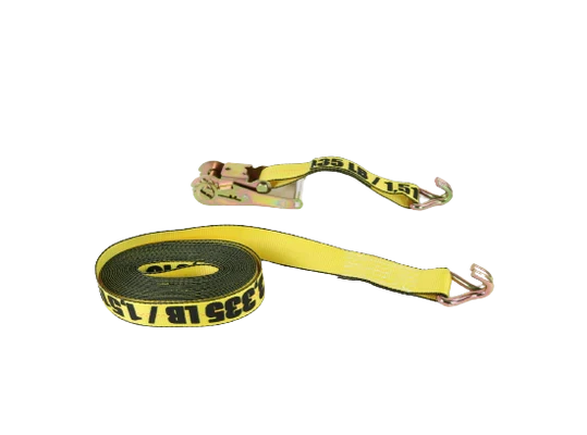 High-Capacity A-2X30RWHK-I Ratchet Strap - 2inch x 30feet with Wire Hooks - Secure Heavy Loads with 3,333 lbs Load Capacity CasterHQ